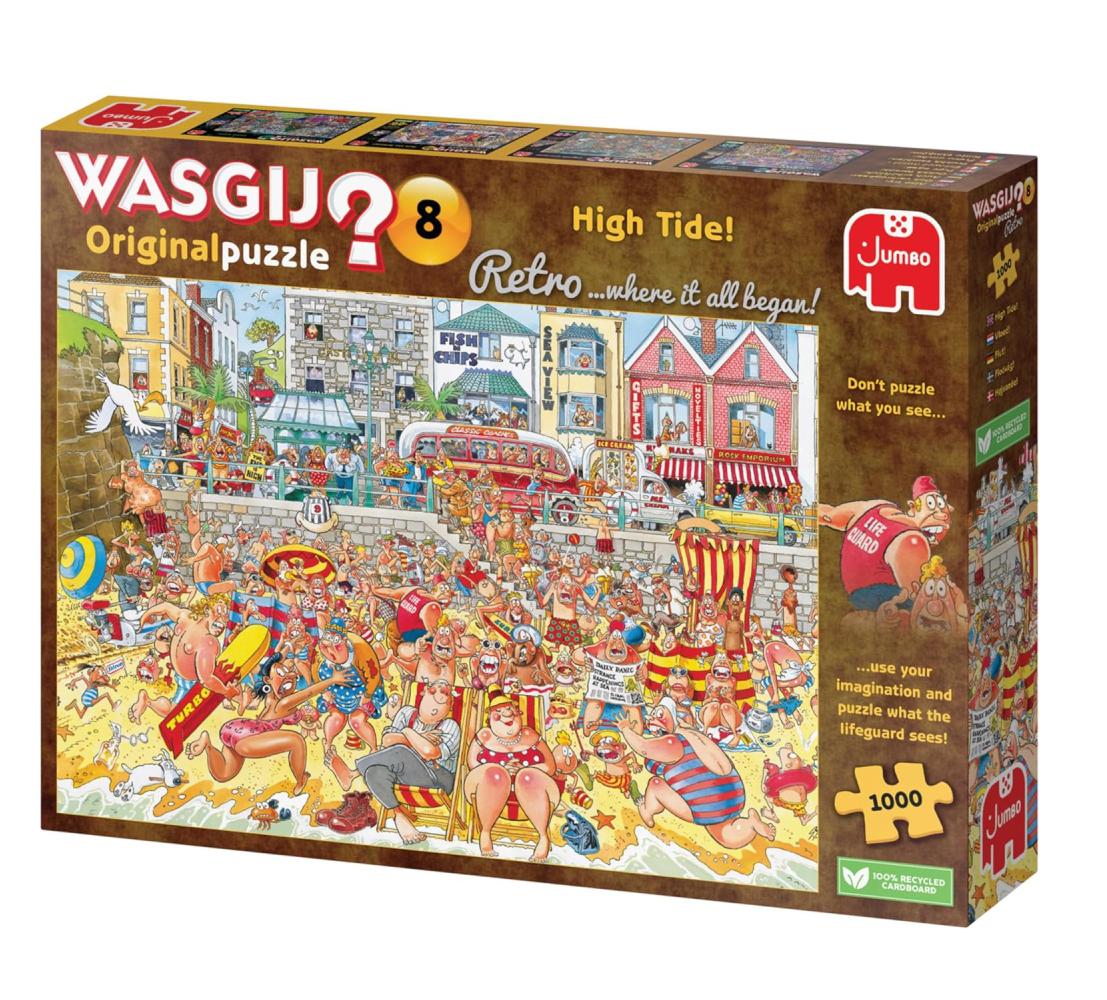Jumbo Wasgij? - Retro Original 8 - Marée haute!