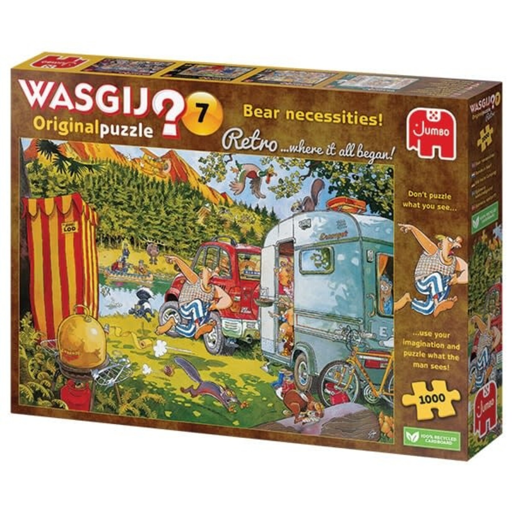 Jumbo Wasgij? - Retro Original 7 - Nécessités d'ours!