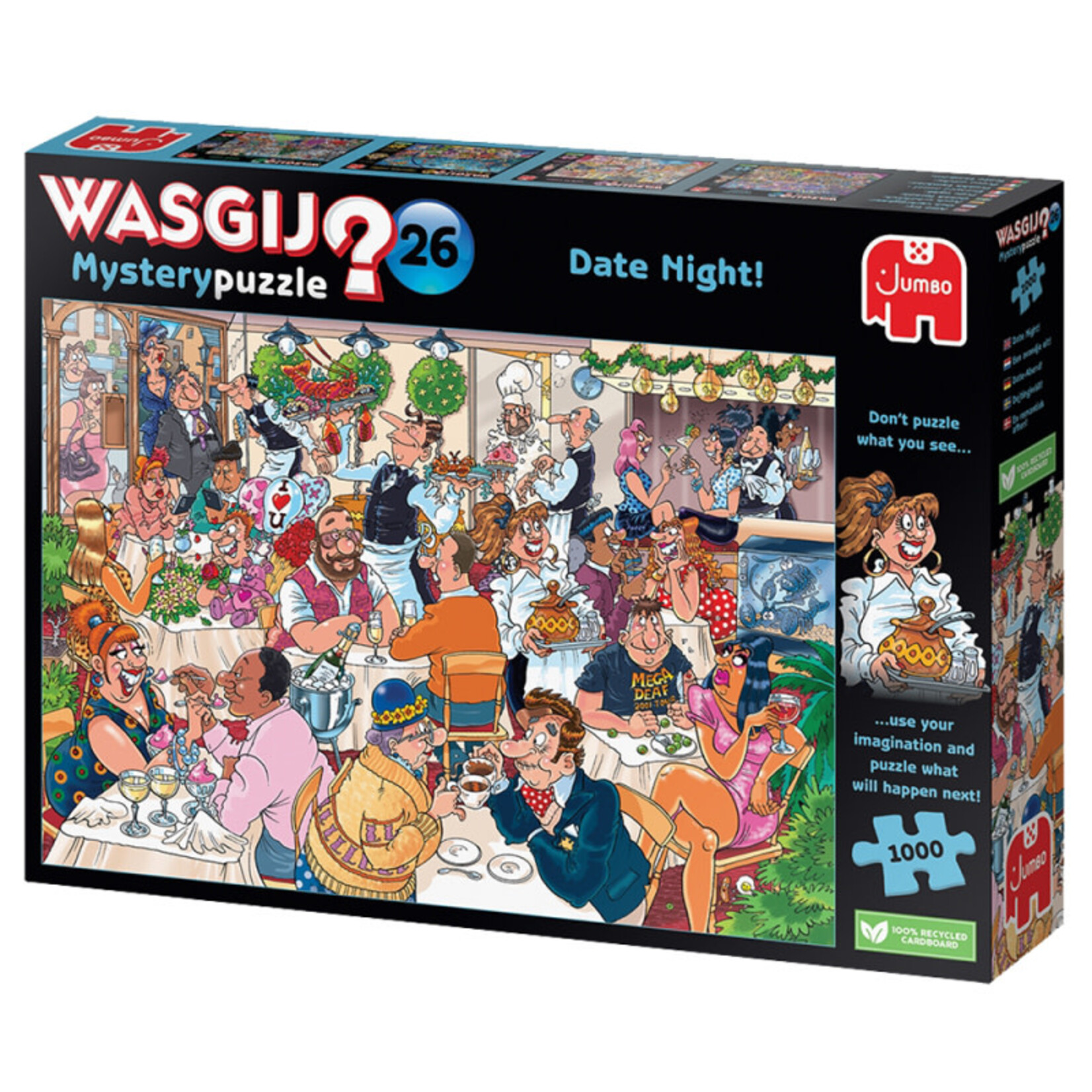 Jumbo Wasgij? 1000 - Mystery Puzzle 26 - Date Night!