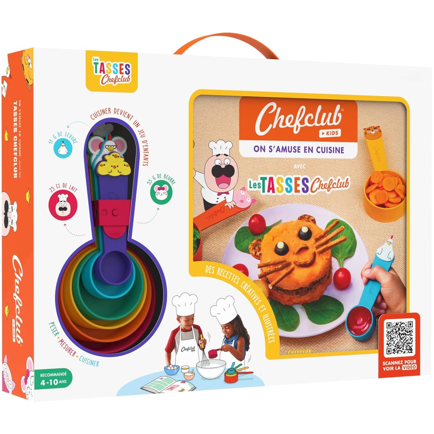 chefclub ChefClub - Coffret - on s'amuse en cuisine avec les tasses