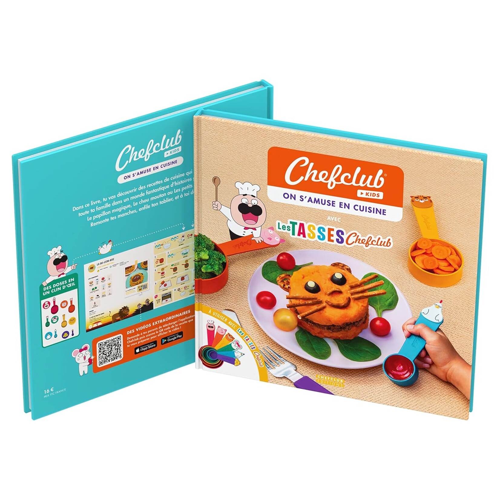 chefclub ChefClub - Coffret - on s'amuse en cuisine avec les tasses