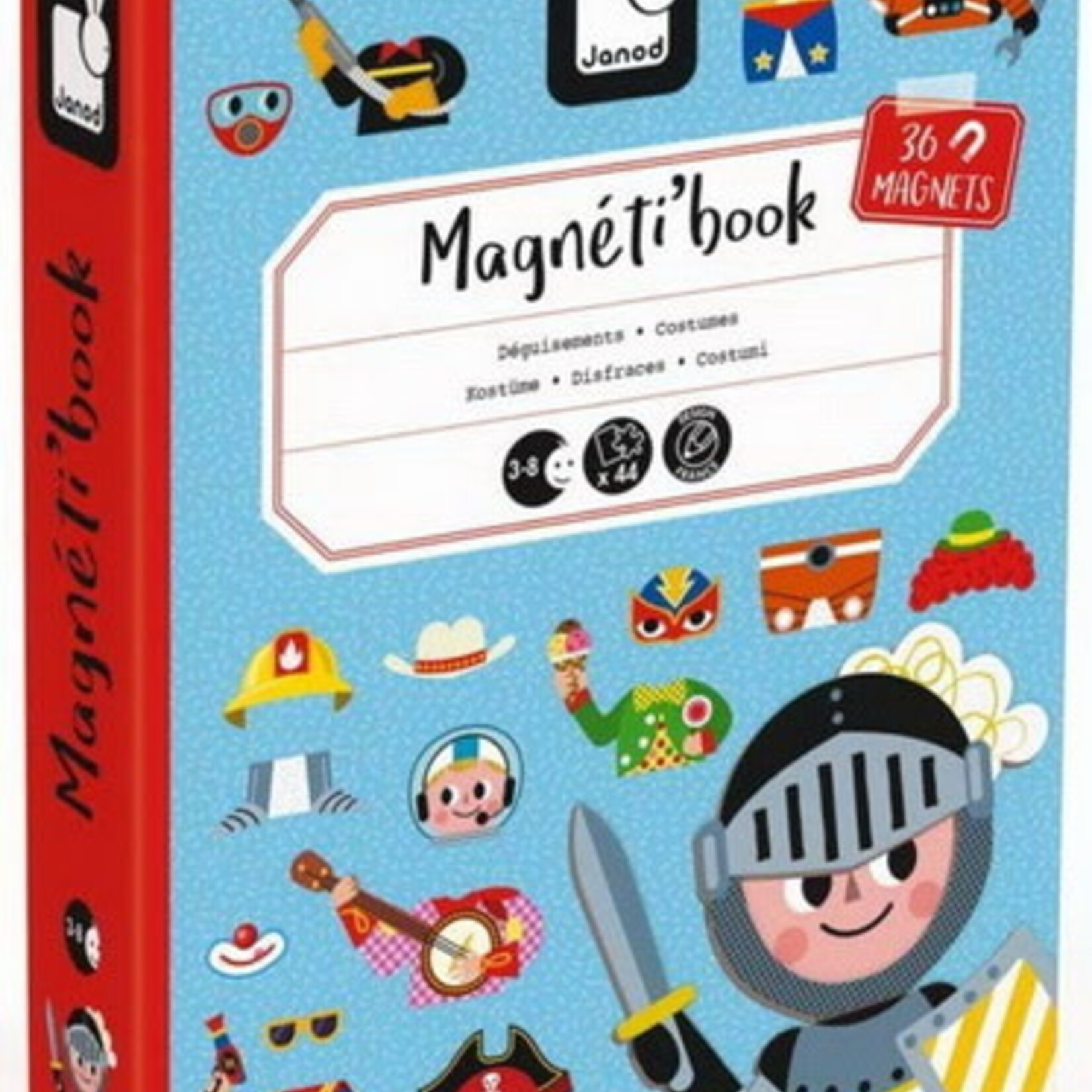 Janod Magnéti'book- Déguisements garçon