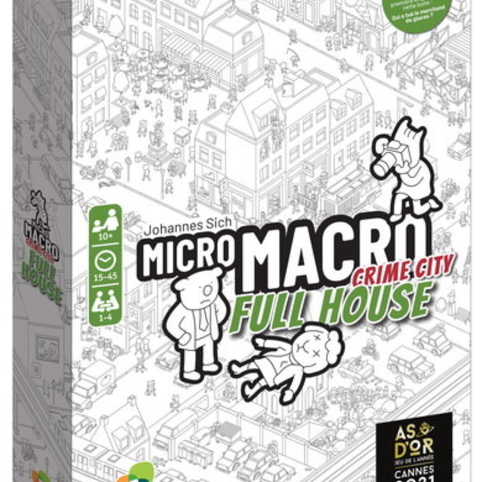 Blackrock Games Micro Macro Crime City Full House
