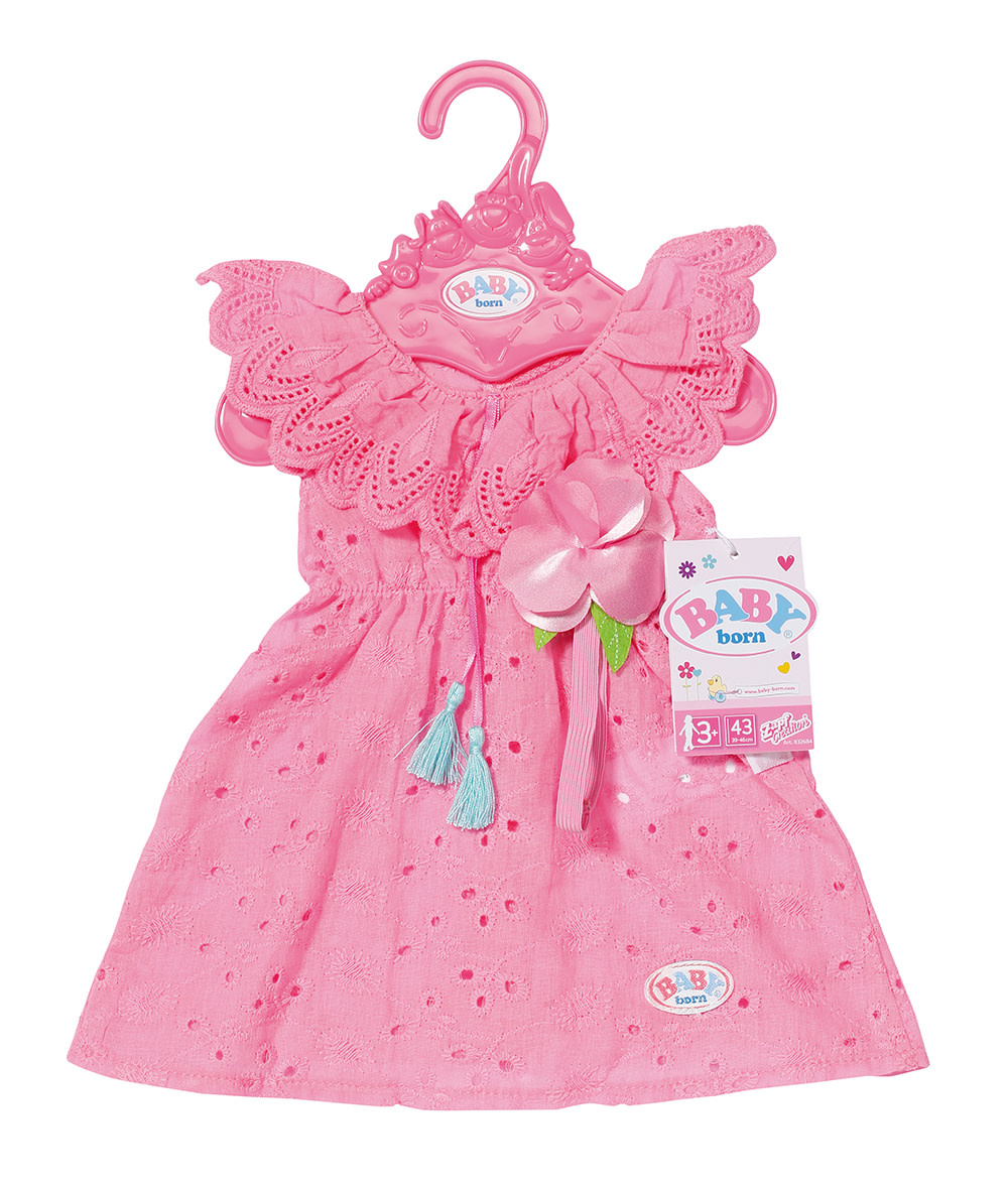 Zapf Creation Baby Born - Robe à Fleurs Tendance