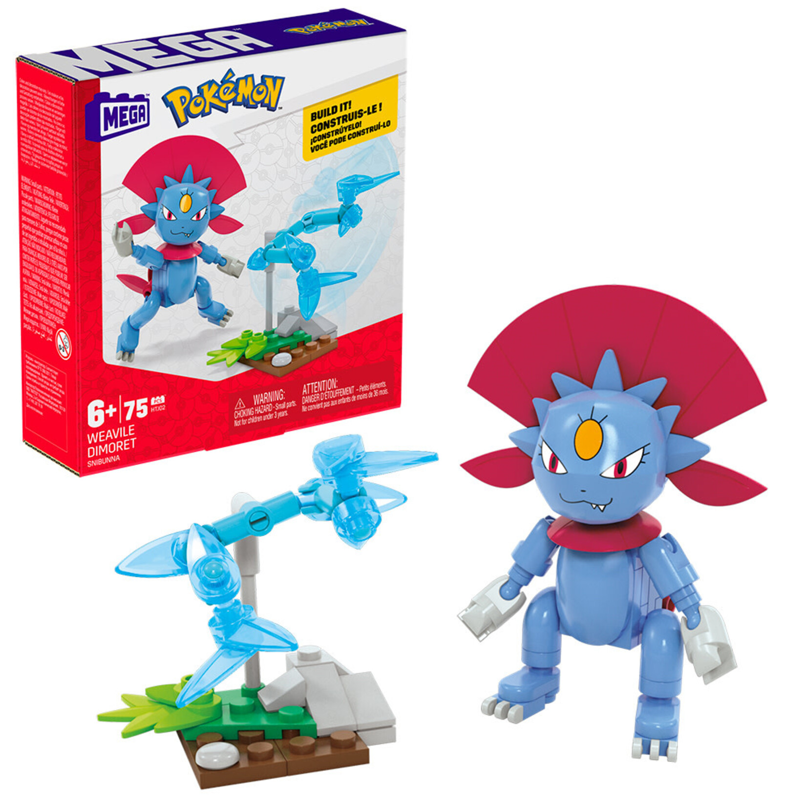 Mega Construx Mega Pokémon - Dimoret / Weavile