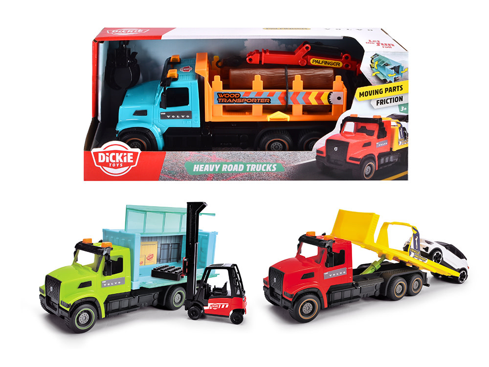 Dickie Toys Dickie - Camion Routier Lourd / Heavy Road Trucks