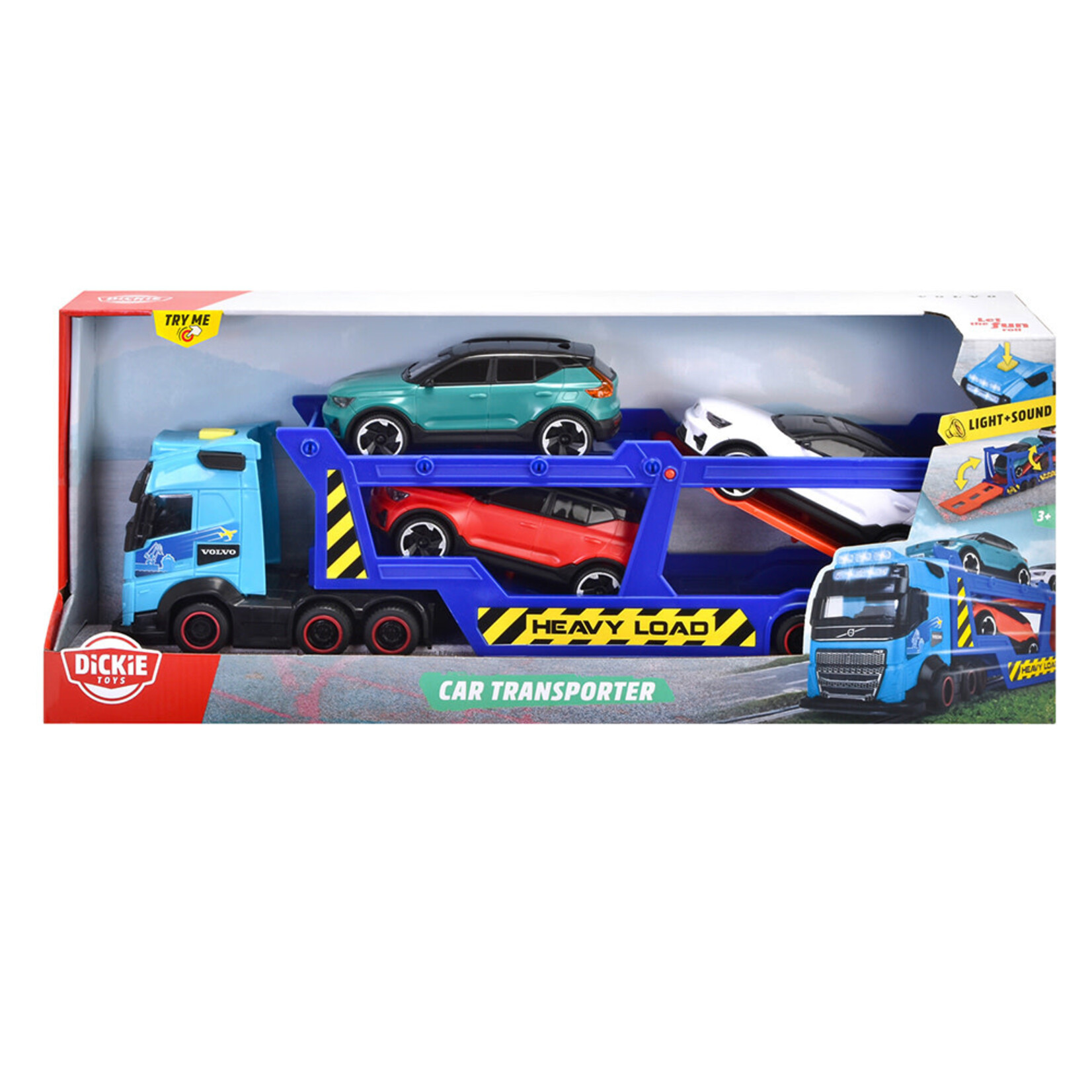 Dickie Toys Dickie - Transporteur d'Autos / Car Transporter