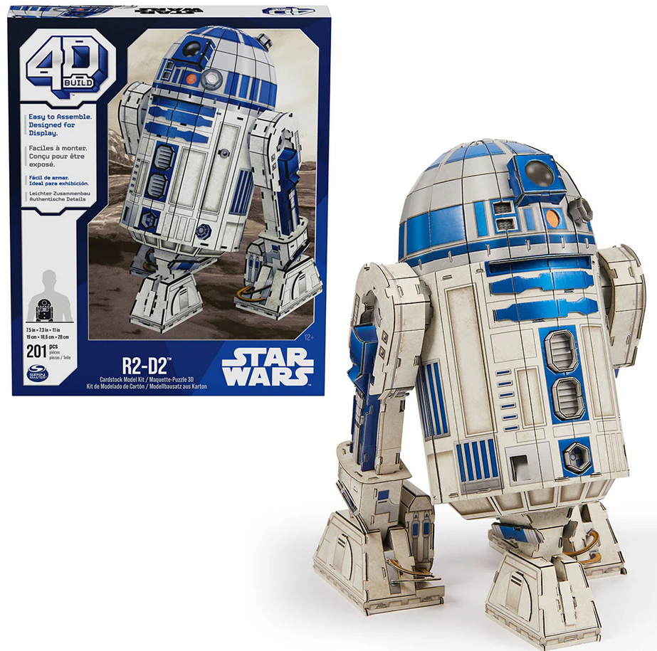 Spin Master *****4D Build - Star Wars - R2-D2