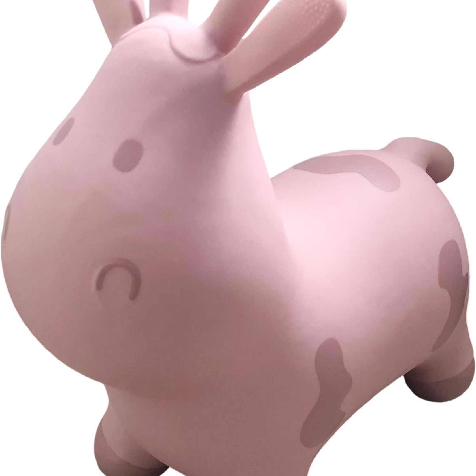 Tryco Animal Sauteur Gonflable - Vache Skippy Rose