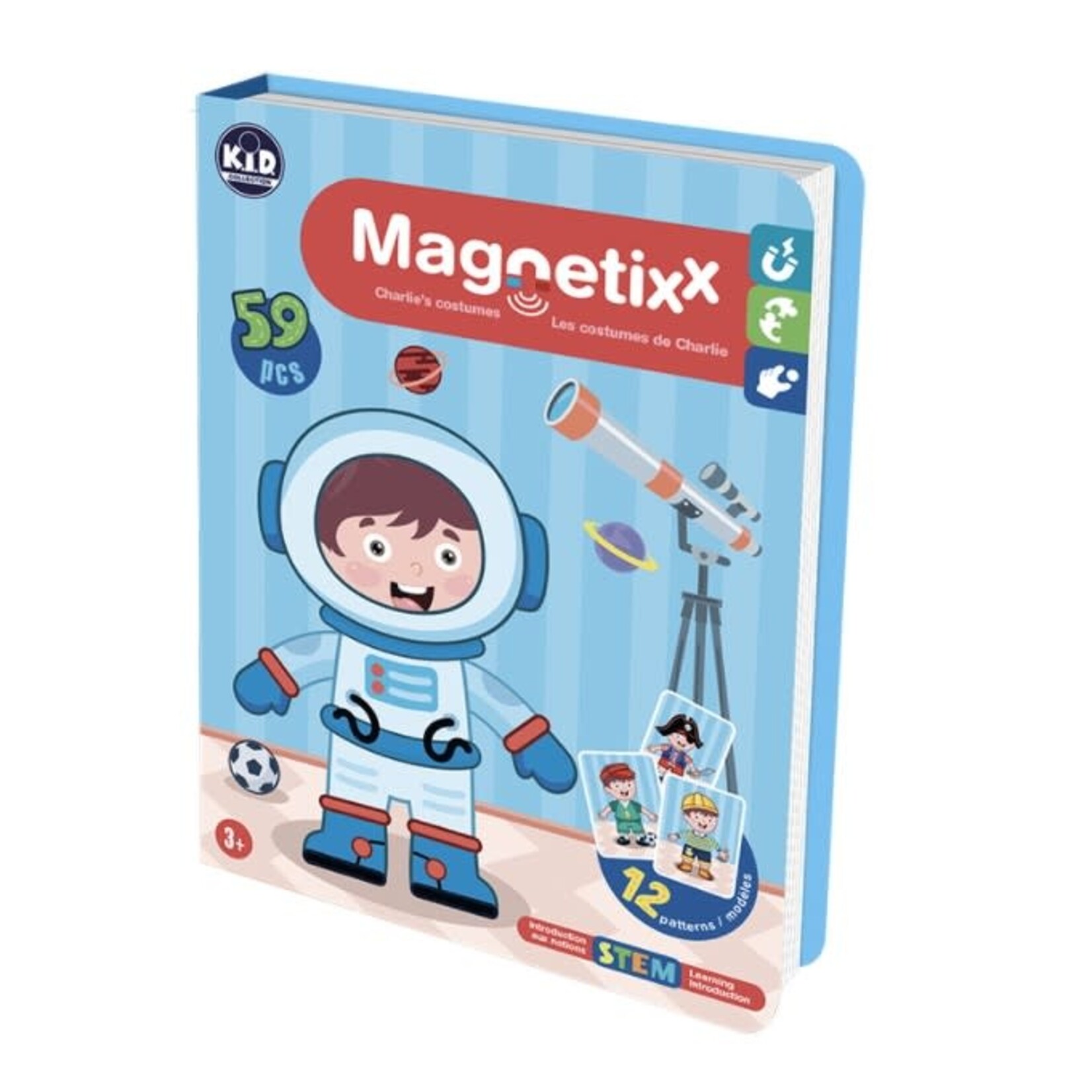 K.I.D. Collection Magnetixx - Les costumes de Charlie