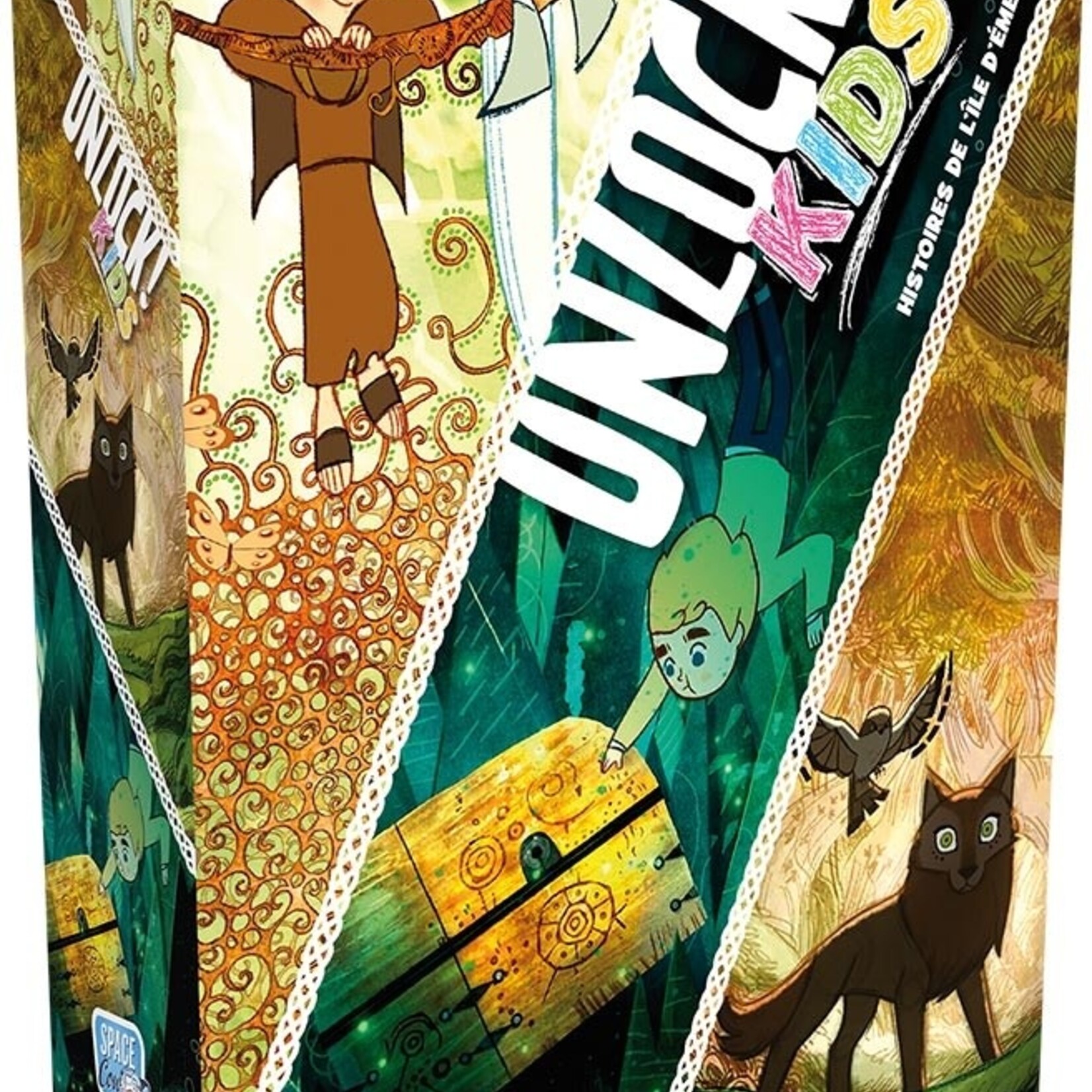 Space Cowboys Unlock! Kids 4 - Histoires de l'Île d'Émeraude