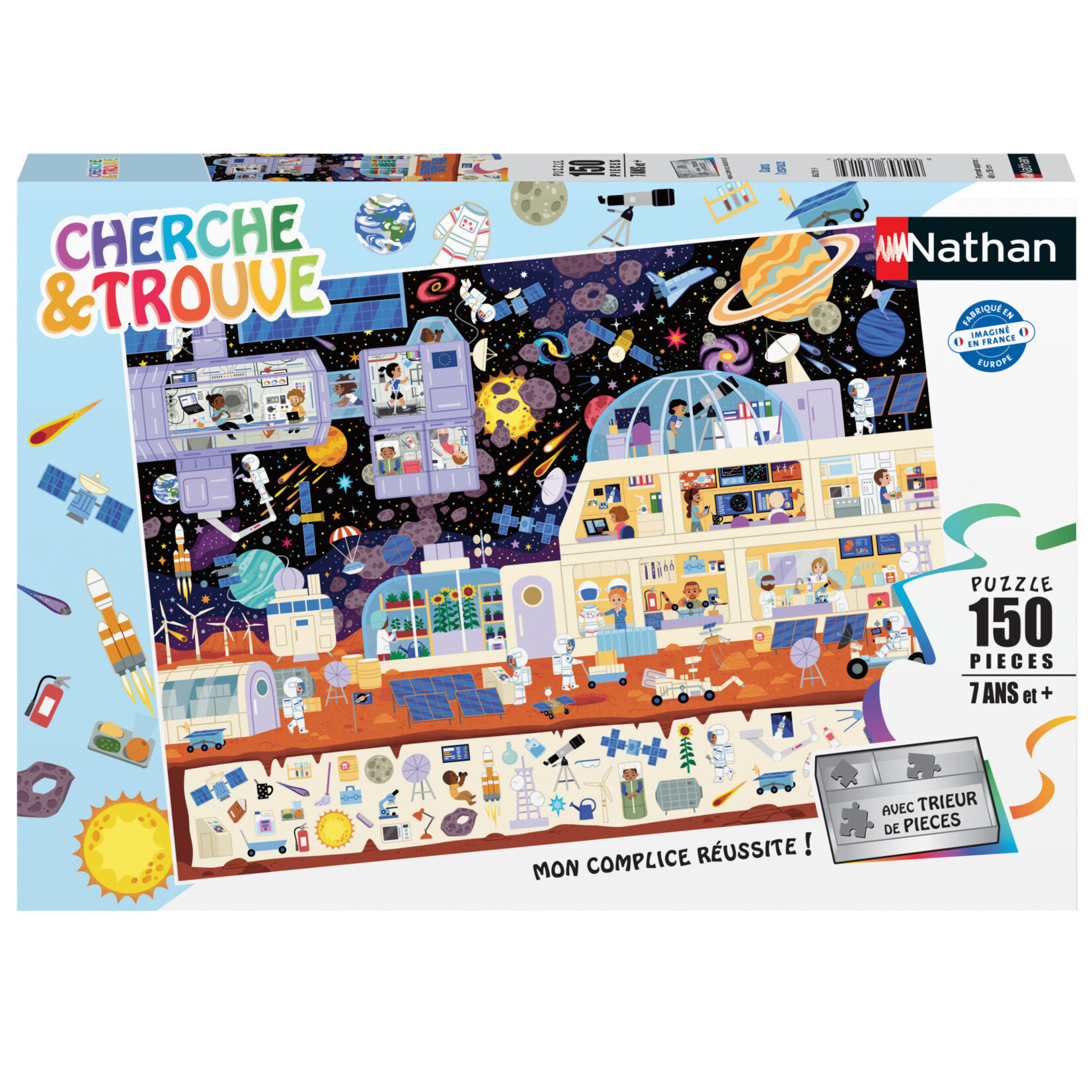 Nathan Nathan 150 - Cherche et Trouve - Dans l'Espace