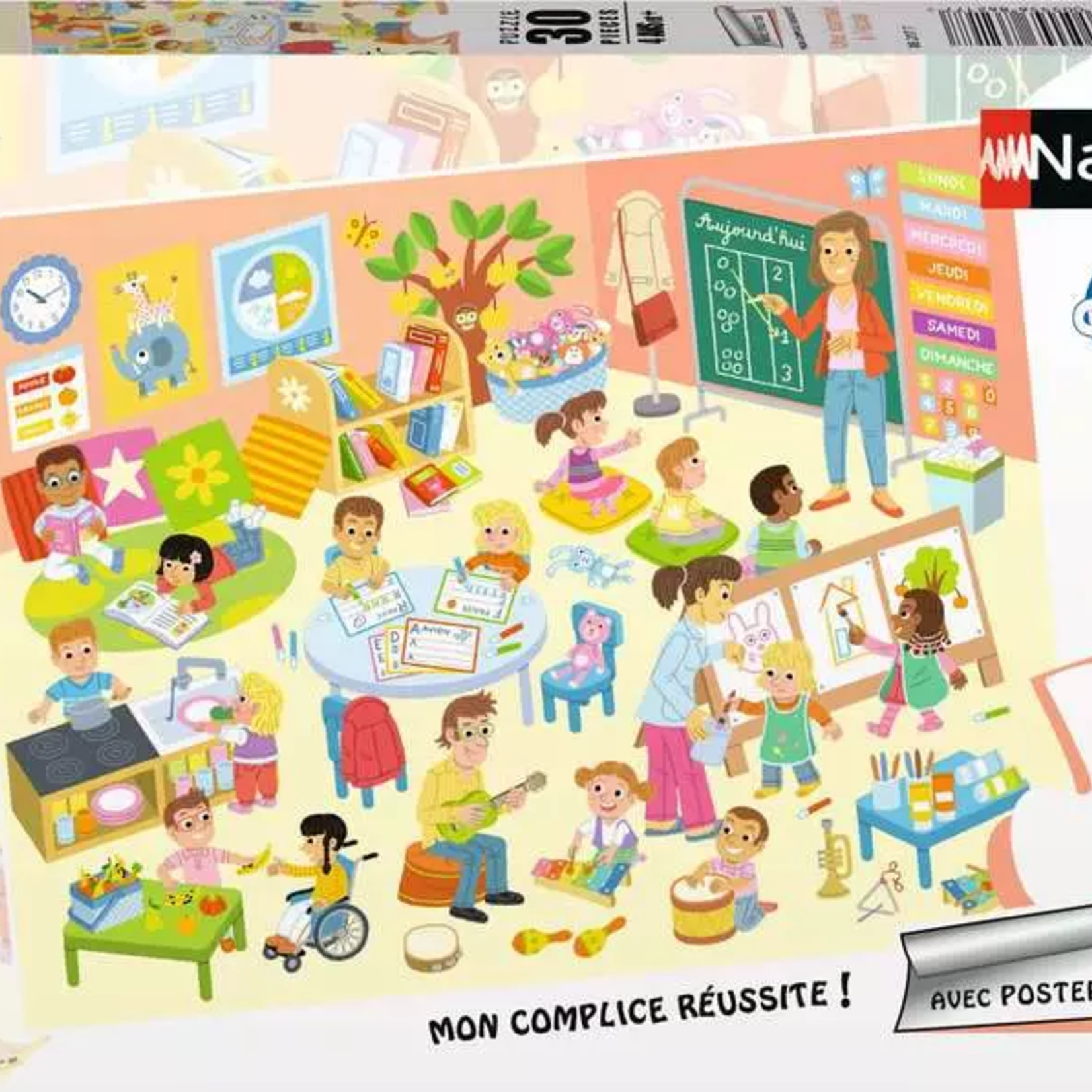 Nathan Nathan 30 - Cherche et Trouve - Une Journée à l'École