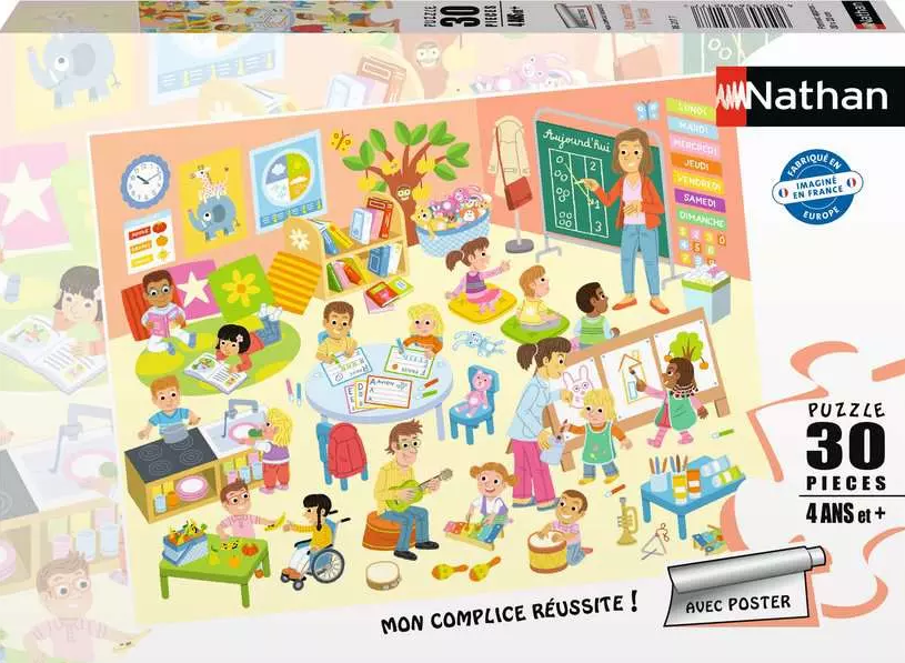 Nathan Nathan 30 - Cherche et Trouve - Une Journée à l'École