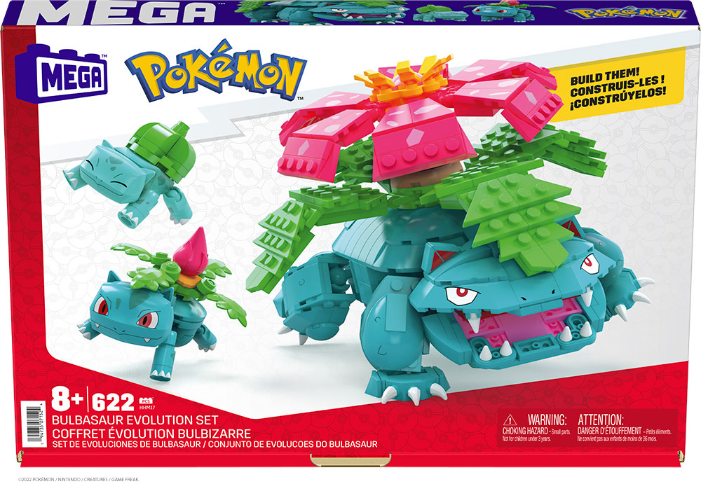 Mega Construx Mega Pokémon - Coffret Évolution Bulbizarre / Bulbazaur