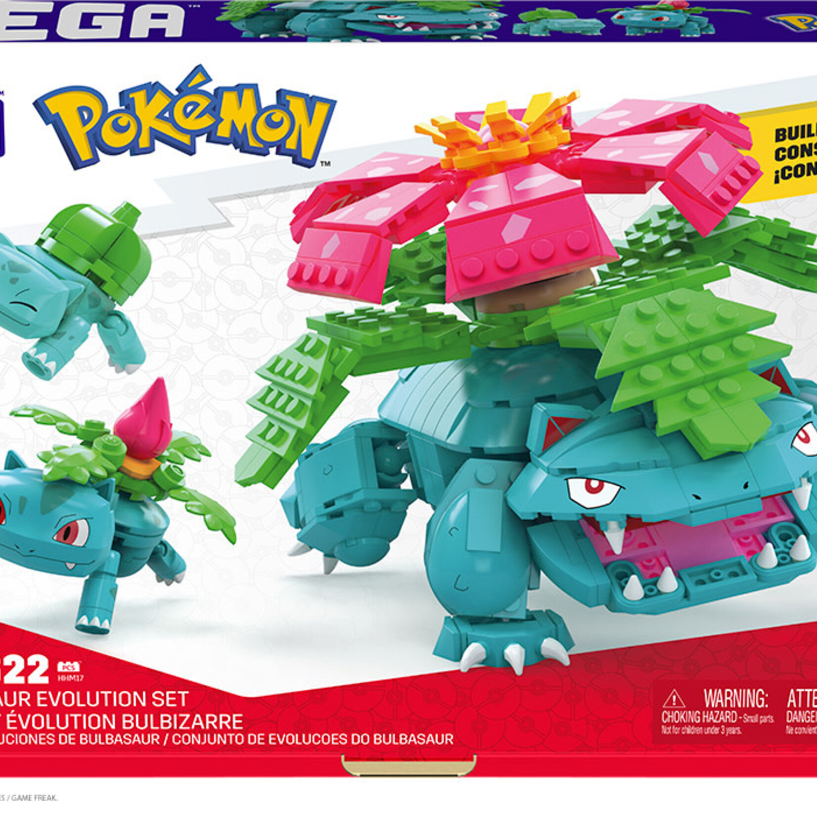 Mega Construx Mega Pokémon - Coffret Évolution Bulbizarre / Bulbazaur