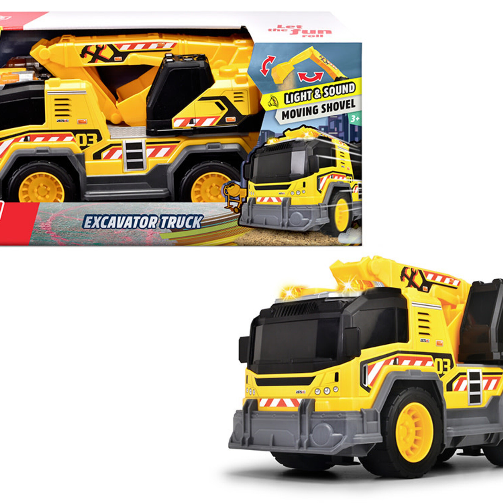 Dickie Toys Dickie - Excavator Truck