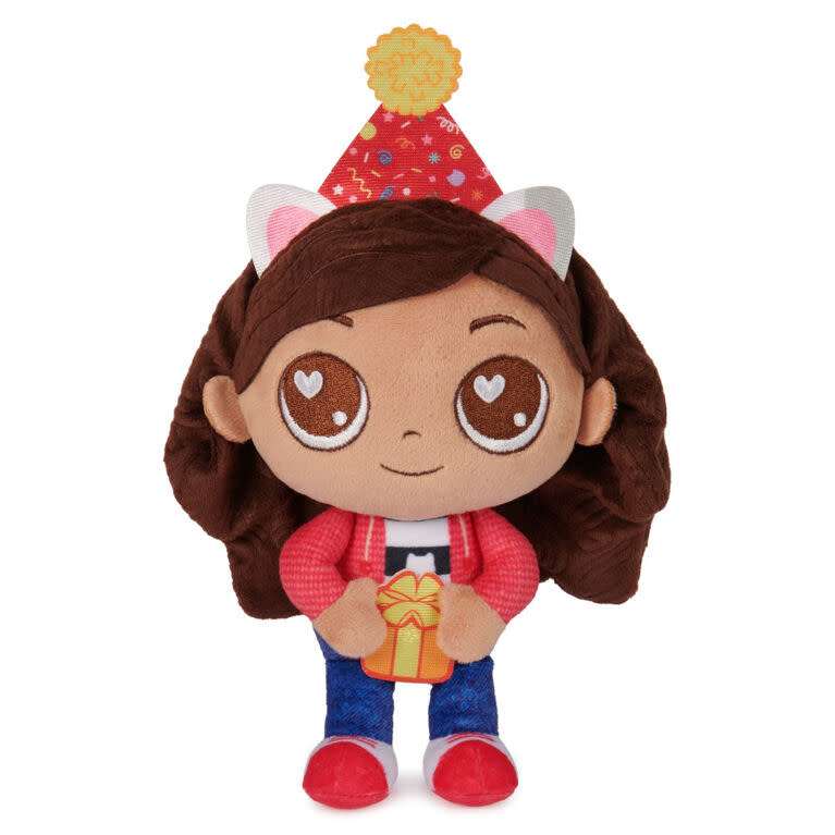 Spin Master Gabby's Dollhouse - Peluche de fête senchattionnelle - Gabby Girl