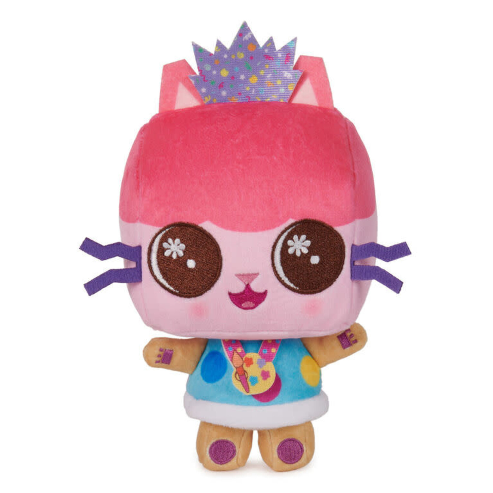 Spin Master Gabby's Dollhouse - Peluche de fête senchattionnelle - Kitty Fairy