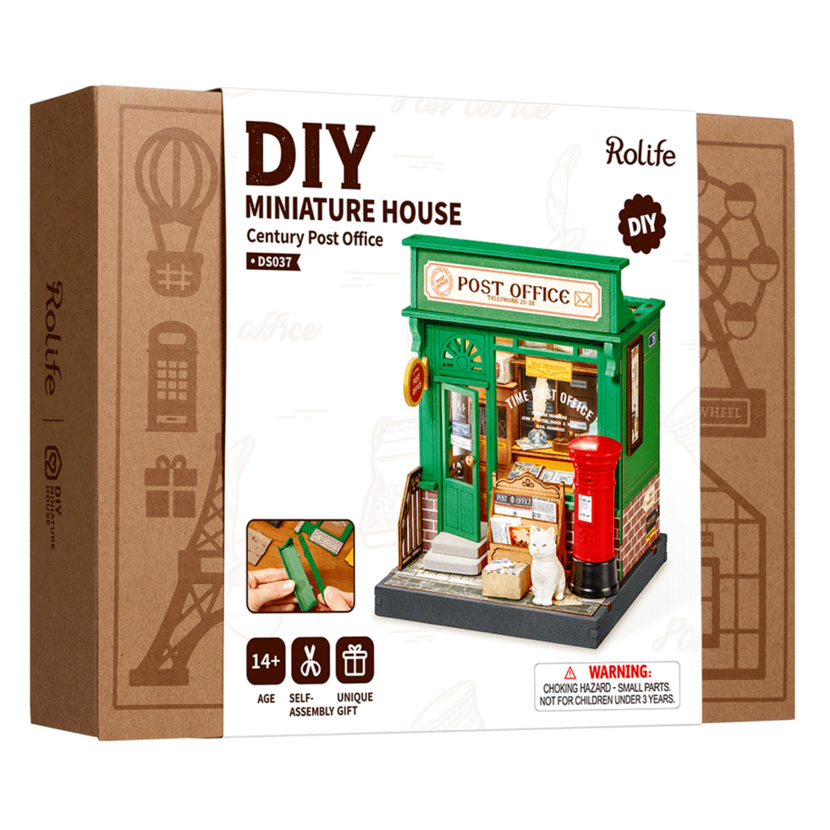 rolife Rolife - DIY Miniature House - Century Post Office