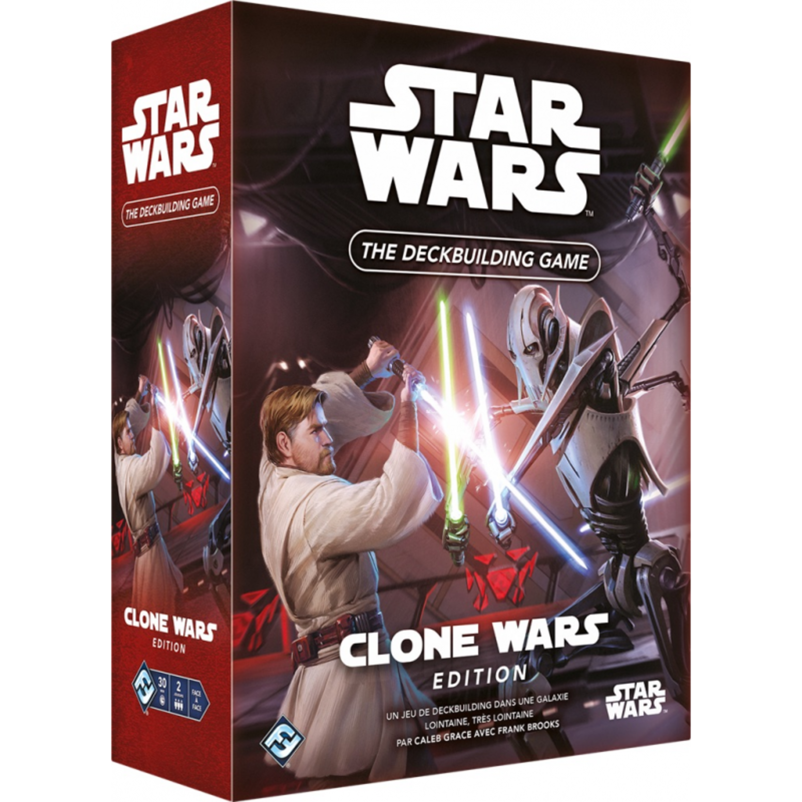 Fantasy Flight Games Star Wars - The Deck Building Game - Clone Wars Edition (FR)