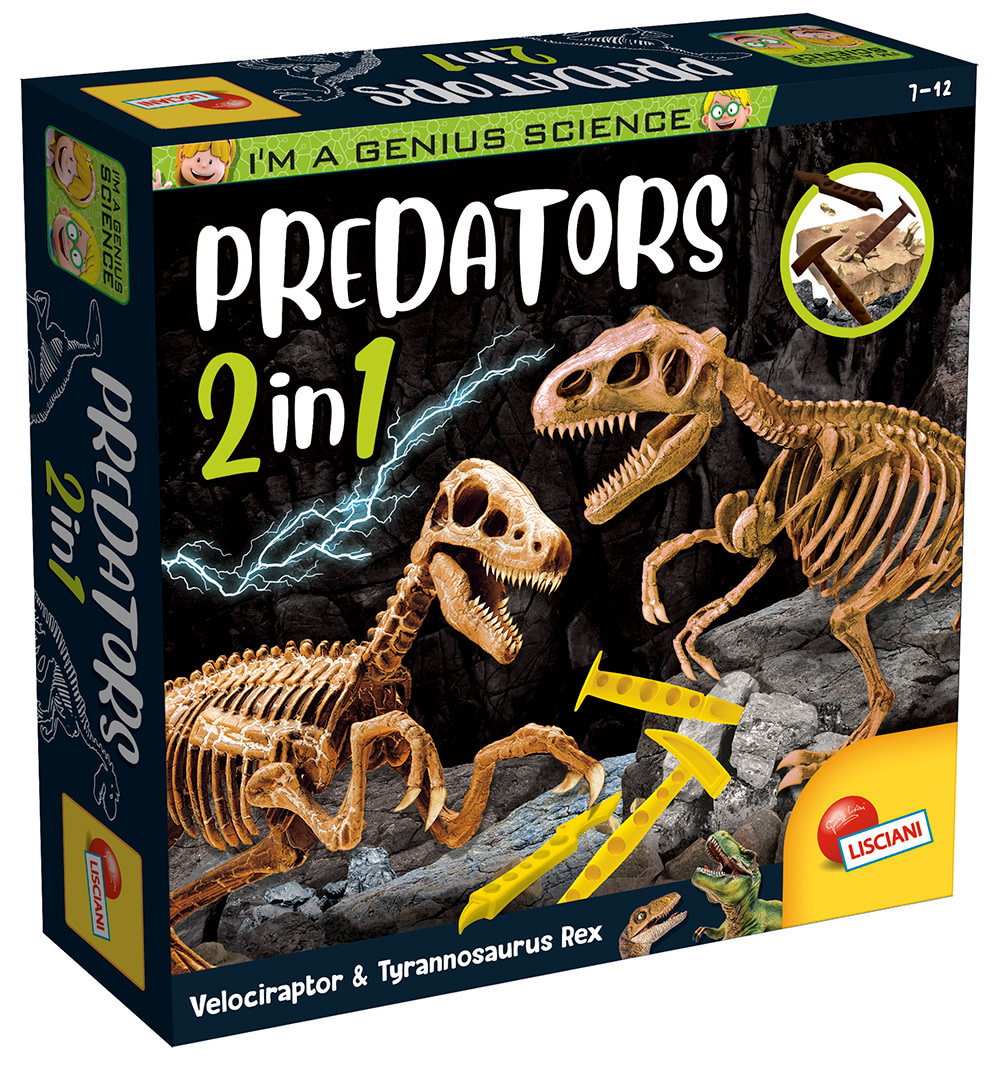 Lisciani I'm a genius - Predators 2 in 1 (ML)