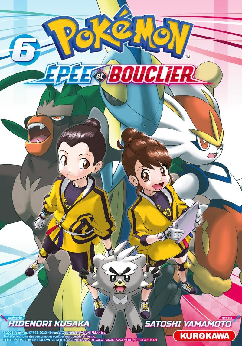 Kurokawa Manga - Pokémon Épée et Bouclier Tome 06