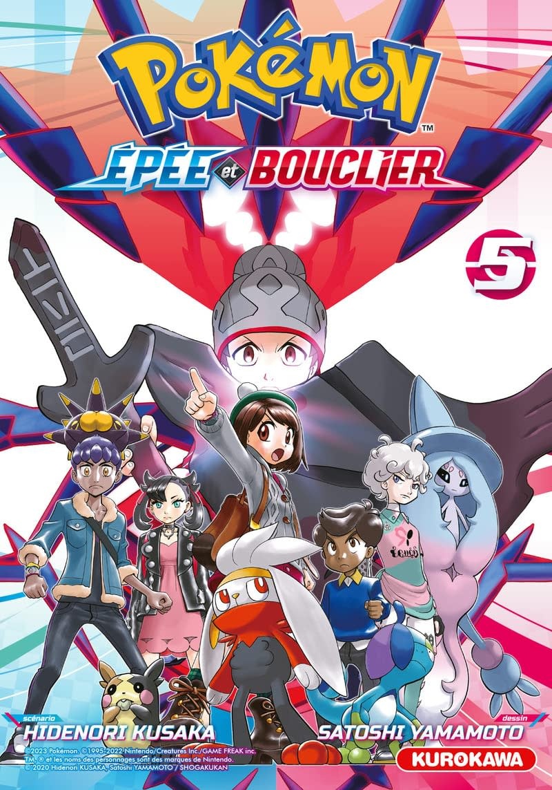 Kurokawa Manga - Pokémon Épée et Bouclier Tome 05