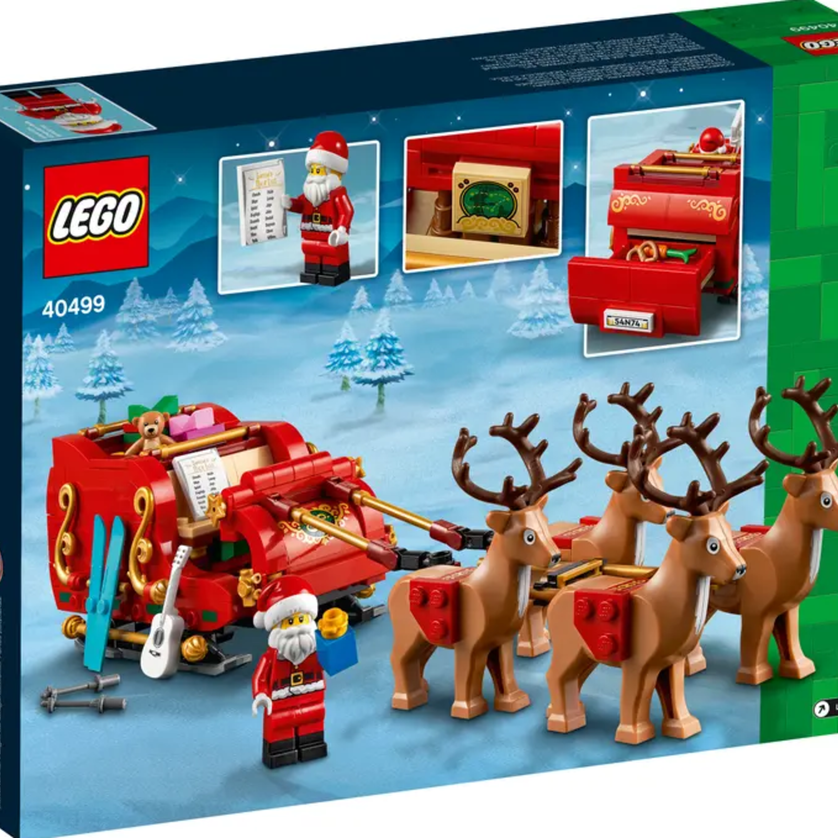 Lego Lego - 40499 Le traineau du Père Noel
