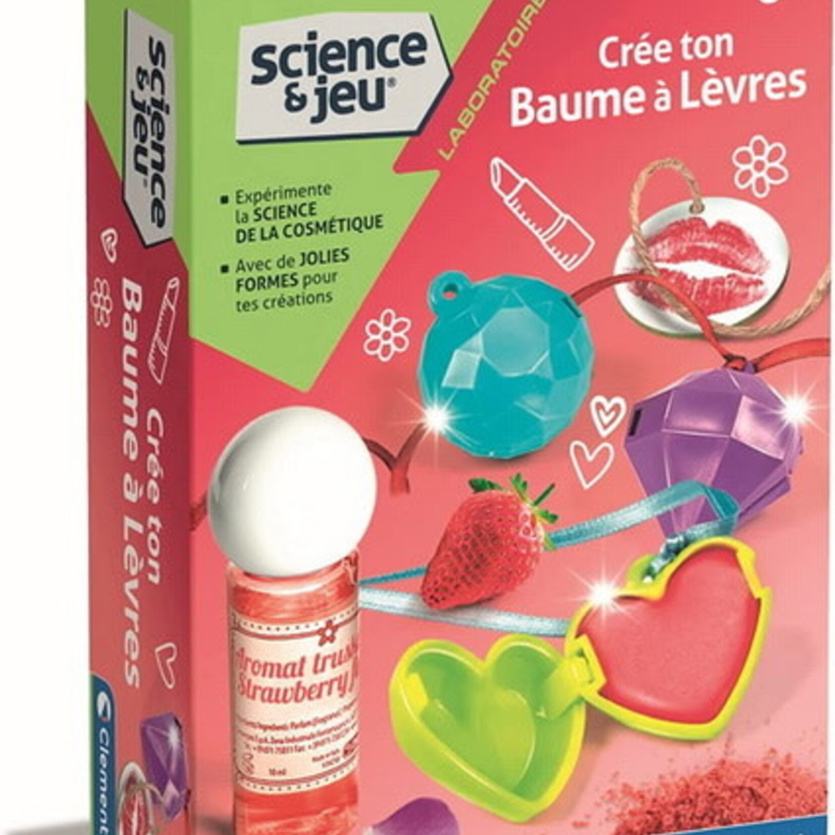 Clementoni Science et Jeu - Crée ton Baume à Lèvre