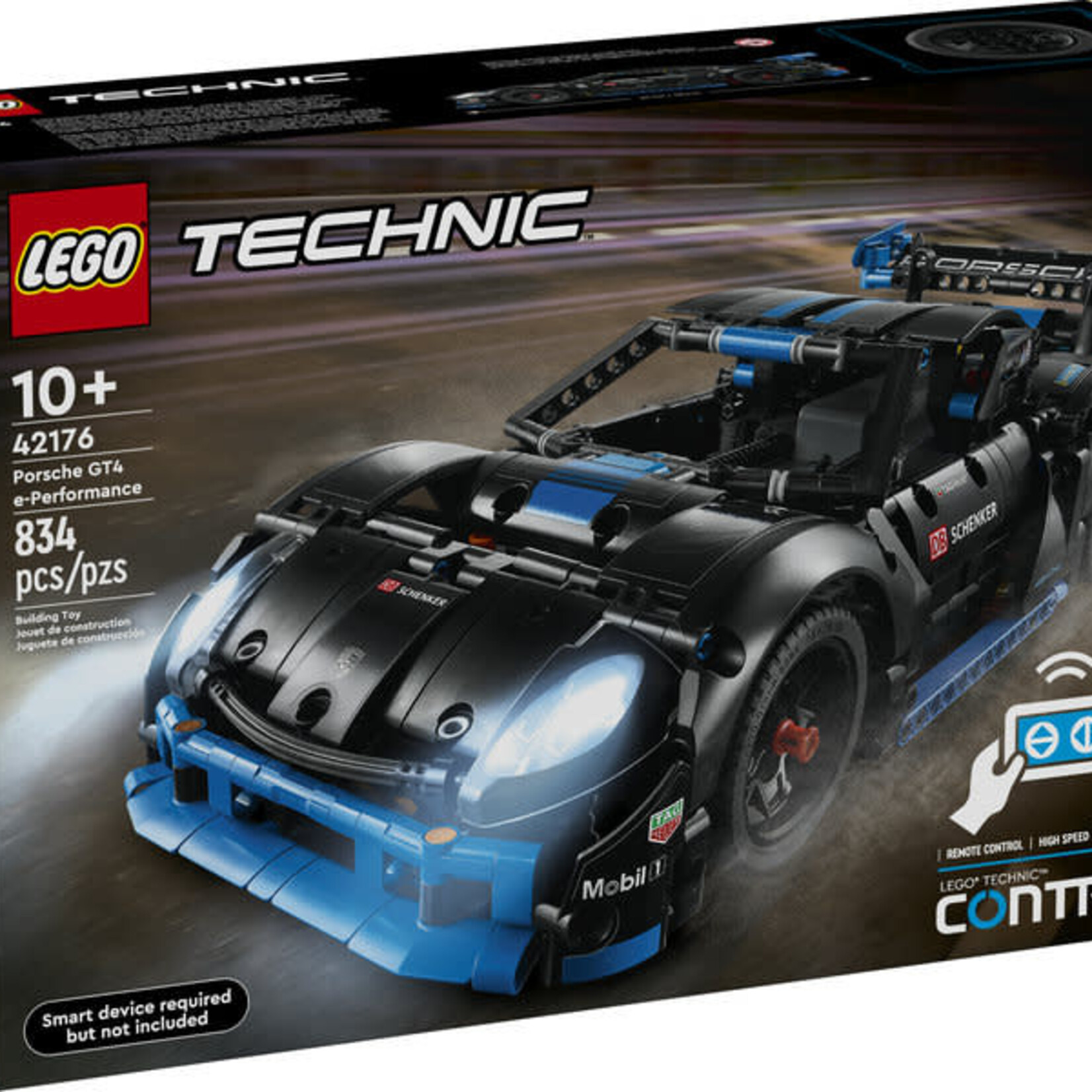 Lego *****Lego 42176 Technic - La voiture de course Porsche GT4 e-Performance