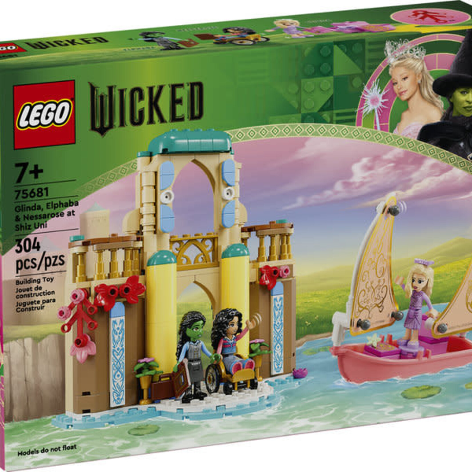 Lego Lego 75681 Wicked - Glinda, Elphaba et Nessarose à Shiz University