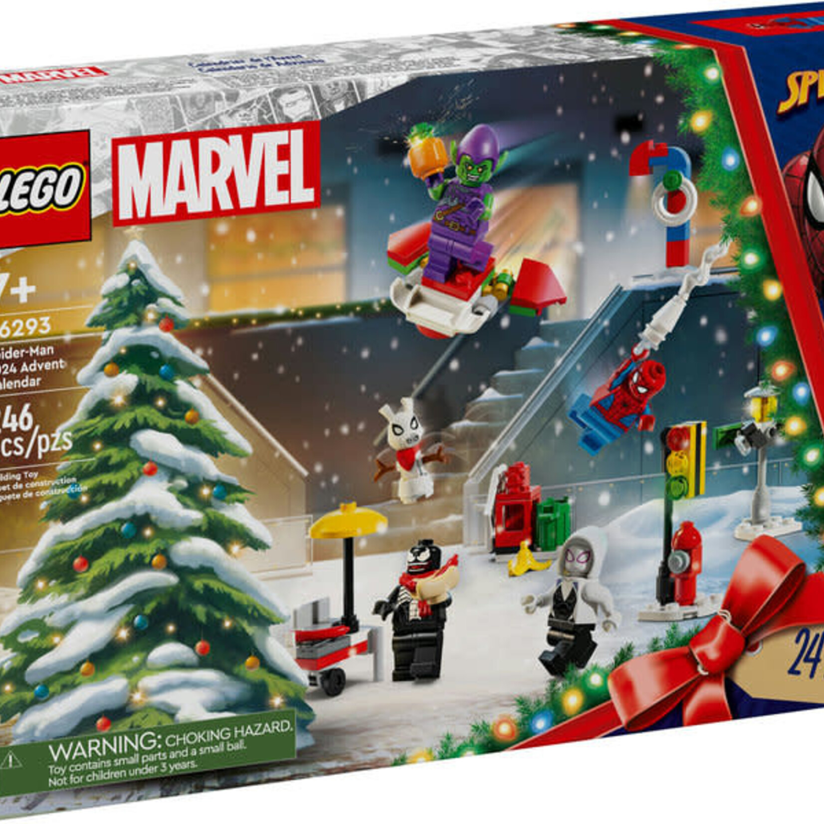 Lego *****Lego 76293 Marvel - Le calendrier de l'Avent Spider-Man 2024