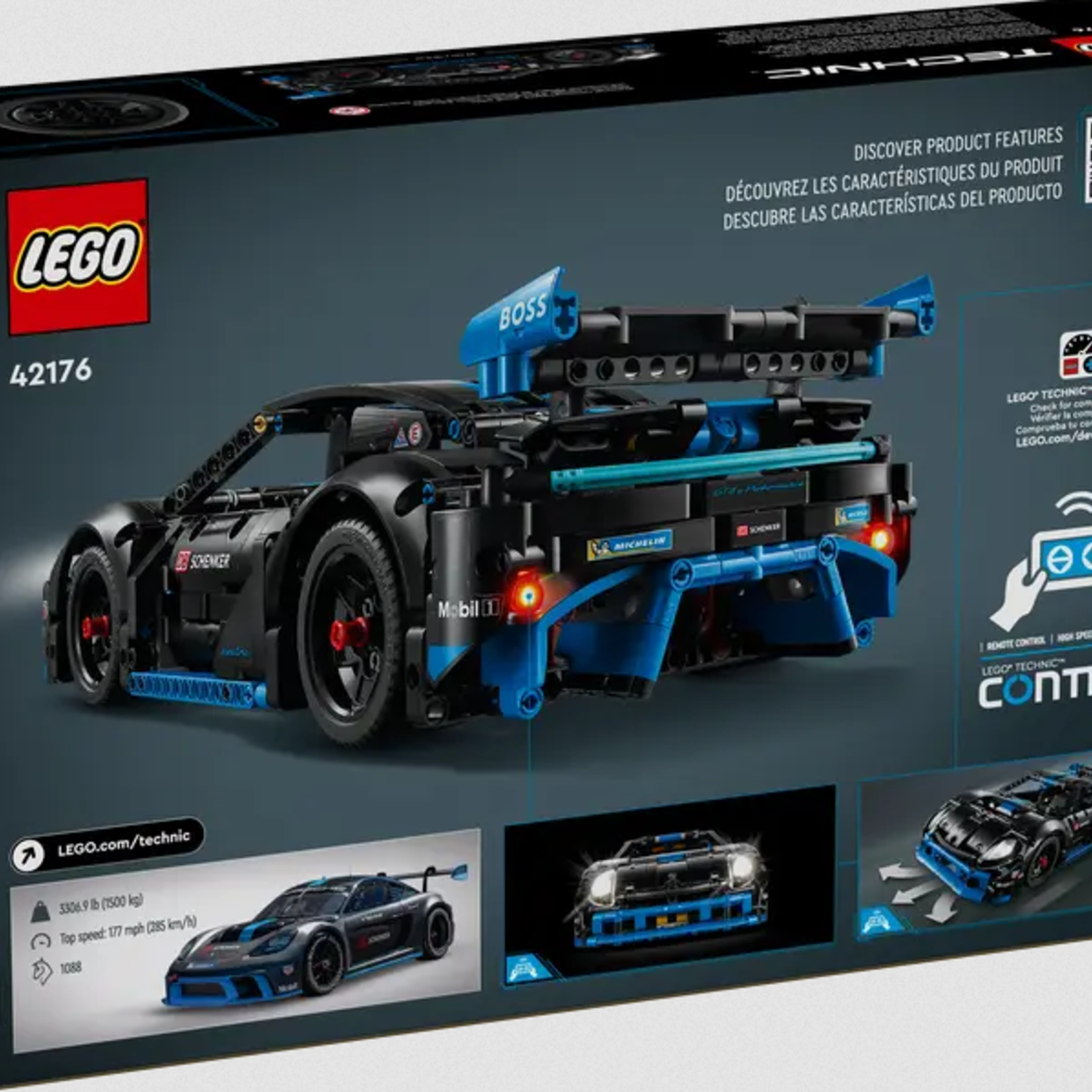 Lego *****Lego 42176 Technic - La voiture de course Porsche GT4 e-Performance