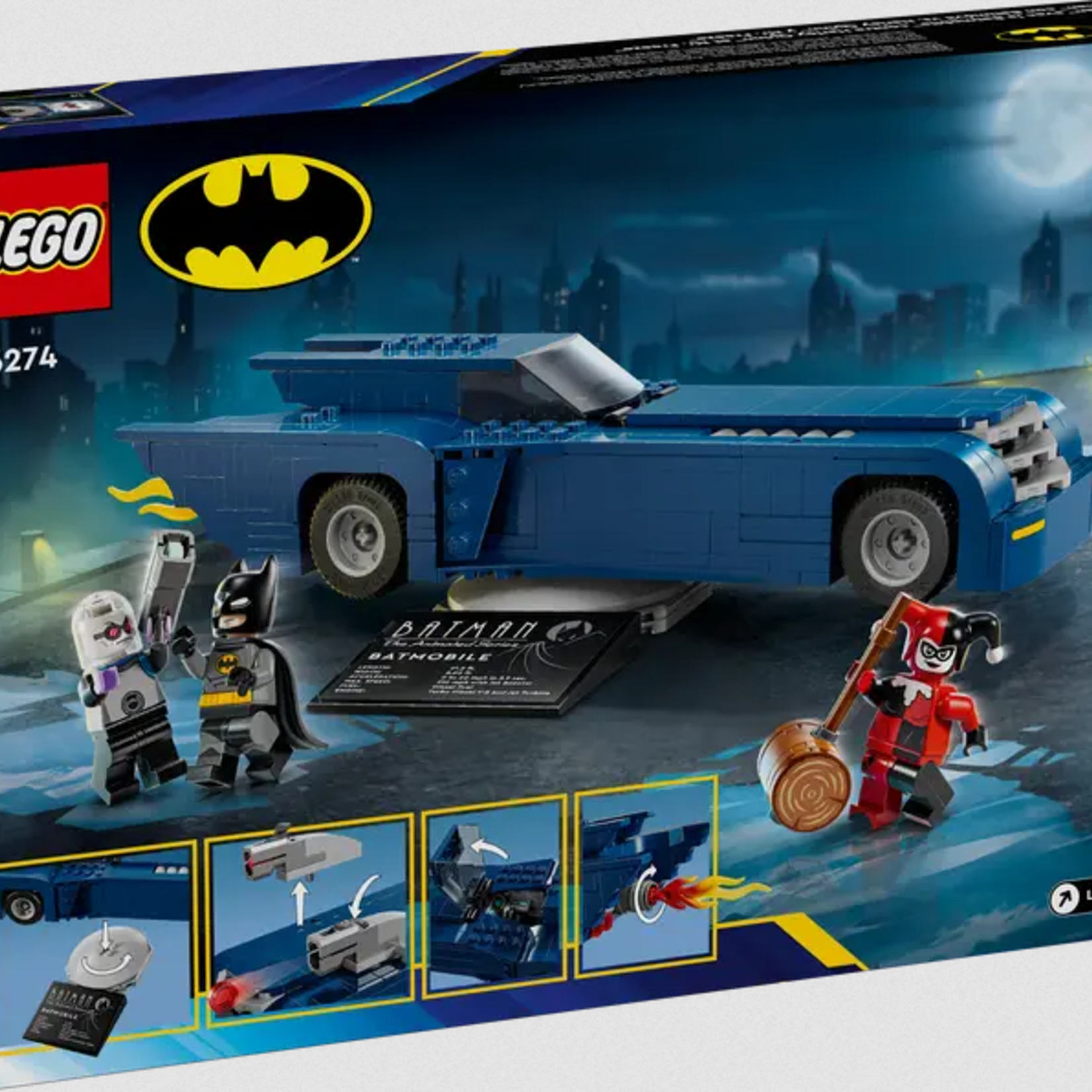 Lego Lego 76274 Batman - Batman™ avec la Batmobile™ contre Harley Quinn™ et Mr. Freeze™