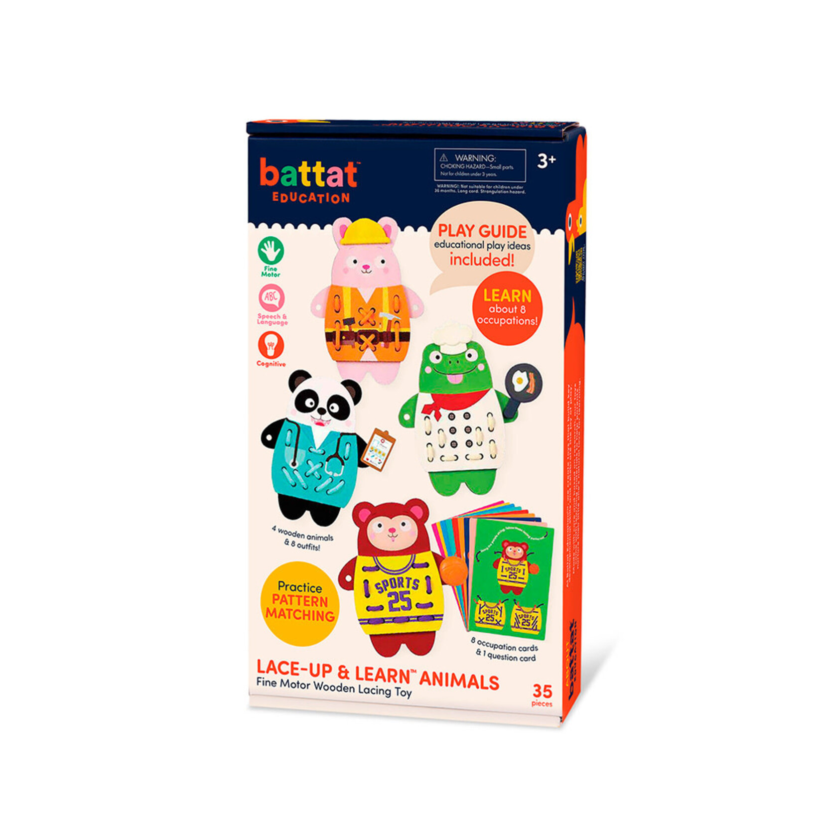 battat Battat - Lacez & apprenez animaux