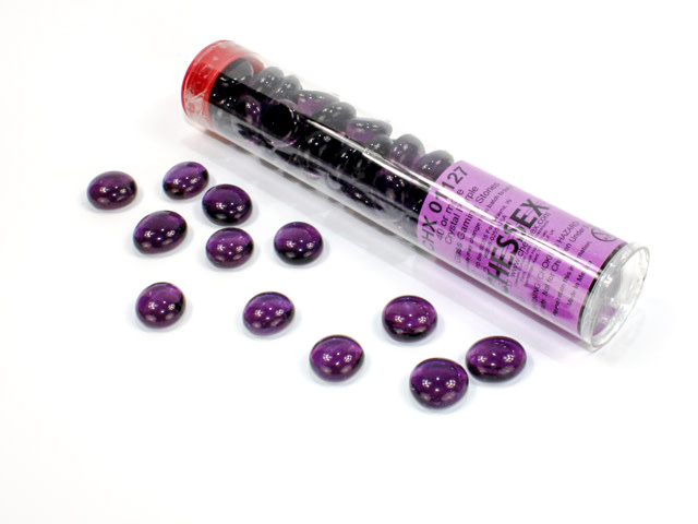 Chessex Chessex tube de marqueurs en verre  VIOLET