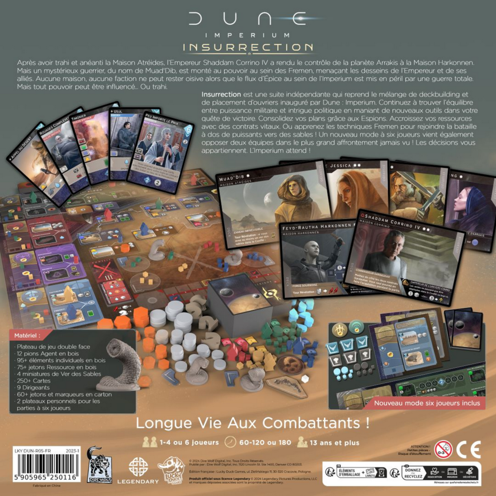 direwolf Dune Imperium - Insurrection (Fr)