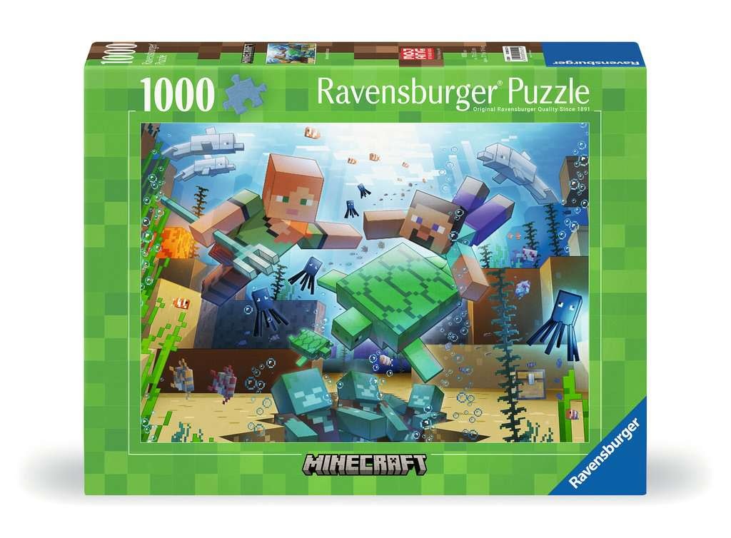 Ravensburger Ravens 1000 - Minecraft Mosaic