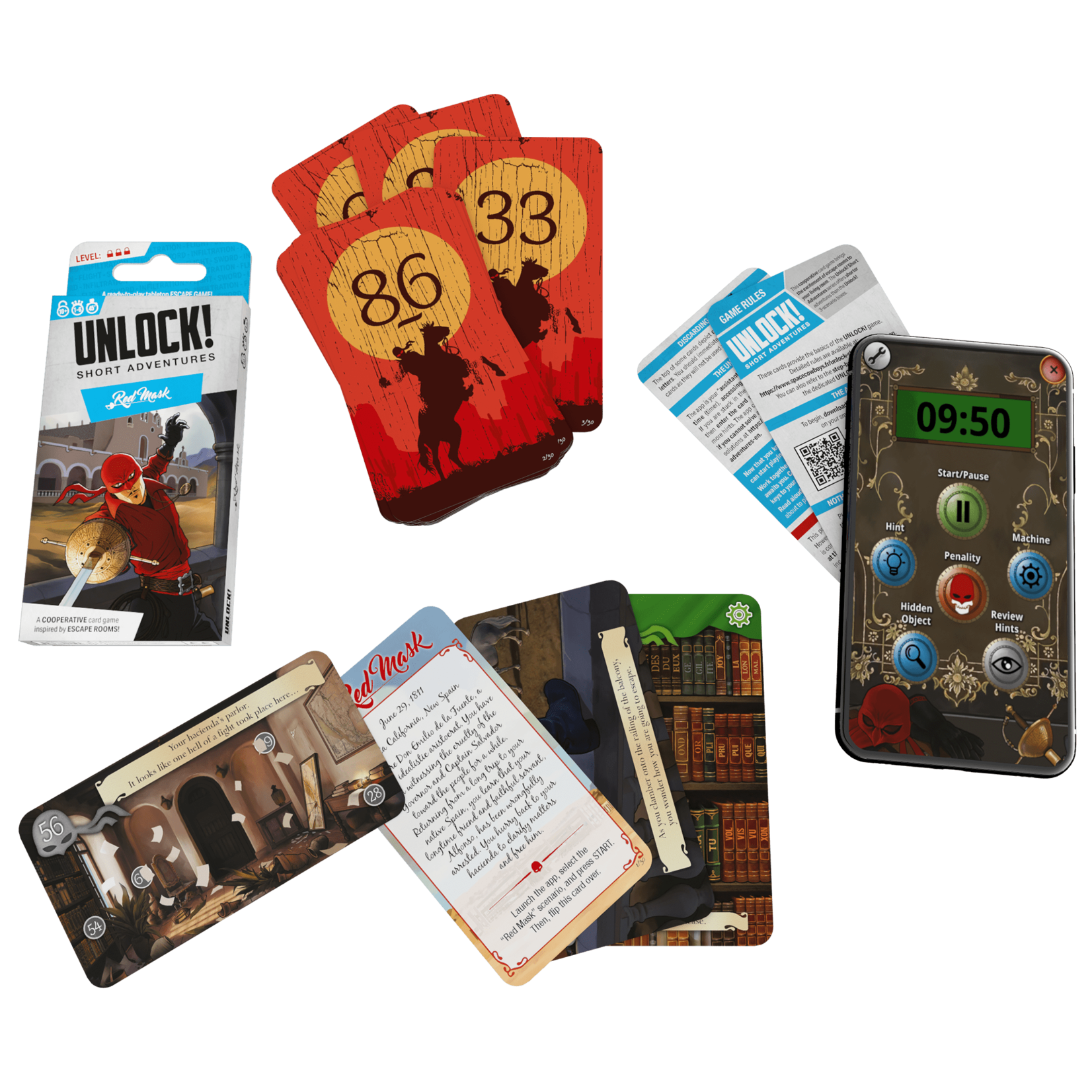 Space Cowboys Unlock! Short Adventure #07 - Red Mask (FR)