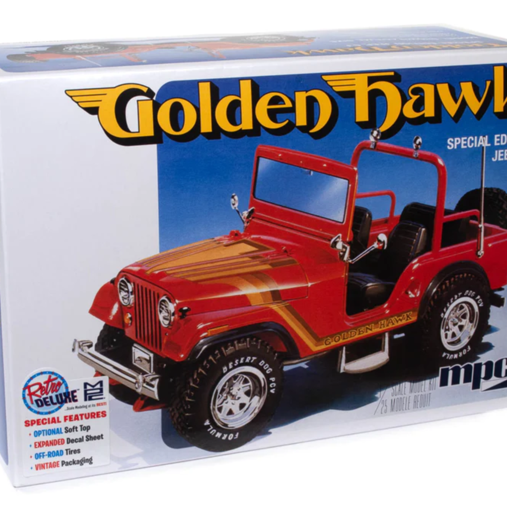MPC Models MPC - Golden Hawk Special Edition Jeep