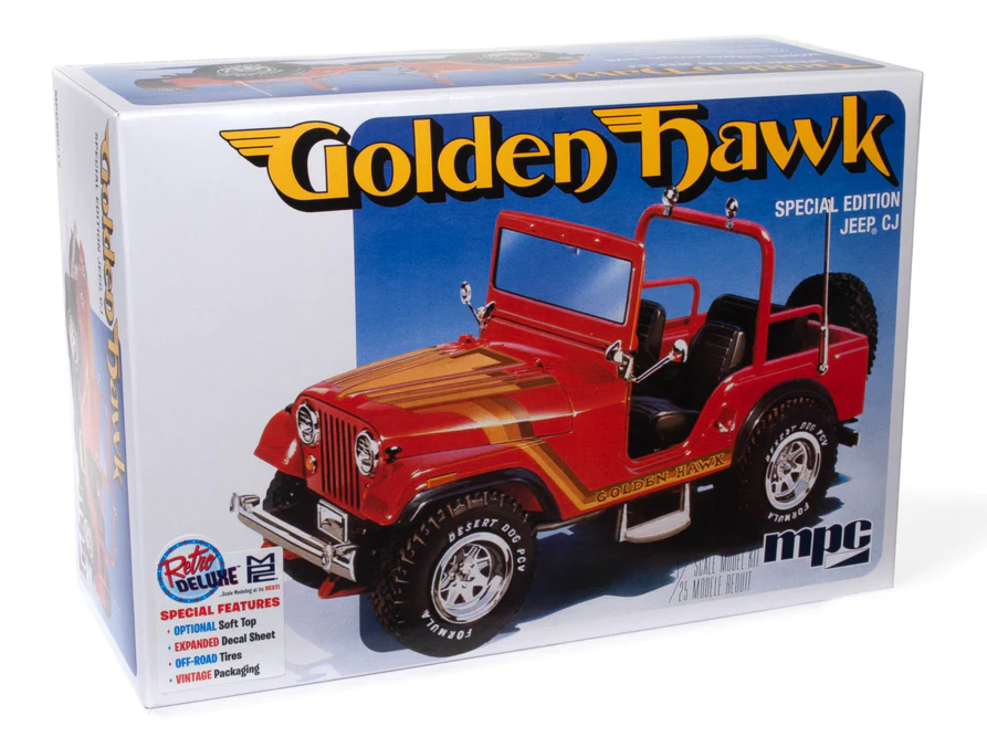 MPC Models MPC - Golden Hawk Special Edition Jeep