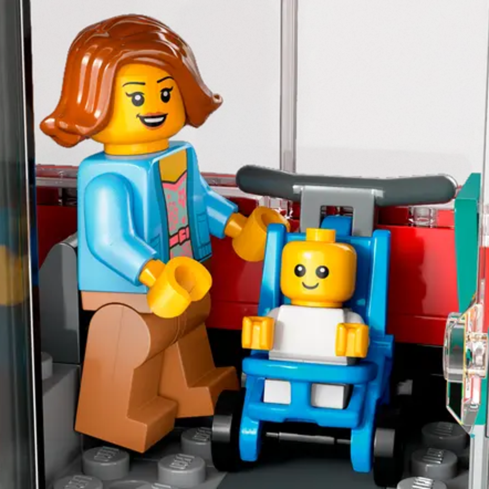 Lego Lego 60407 City - Le bus touristique rouge à impériale