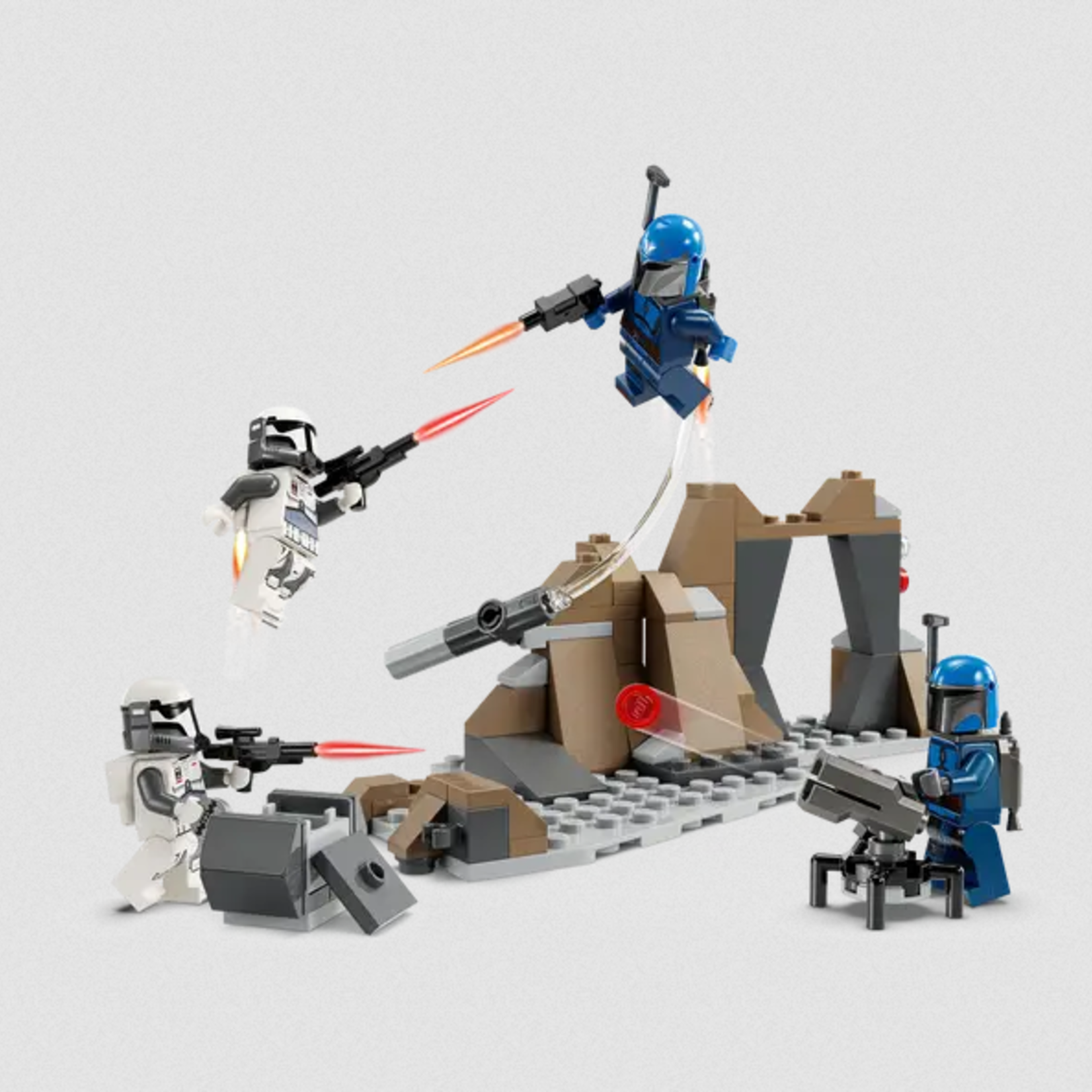 Lego Lego 75373 Star Wars - Ensemble de combat L’embuscade sur Mandalore™