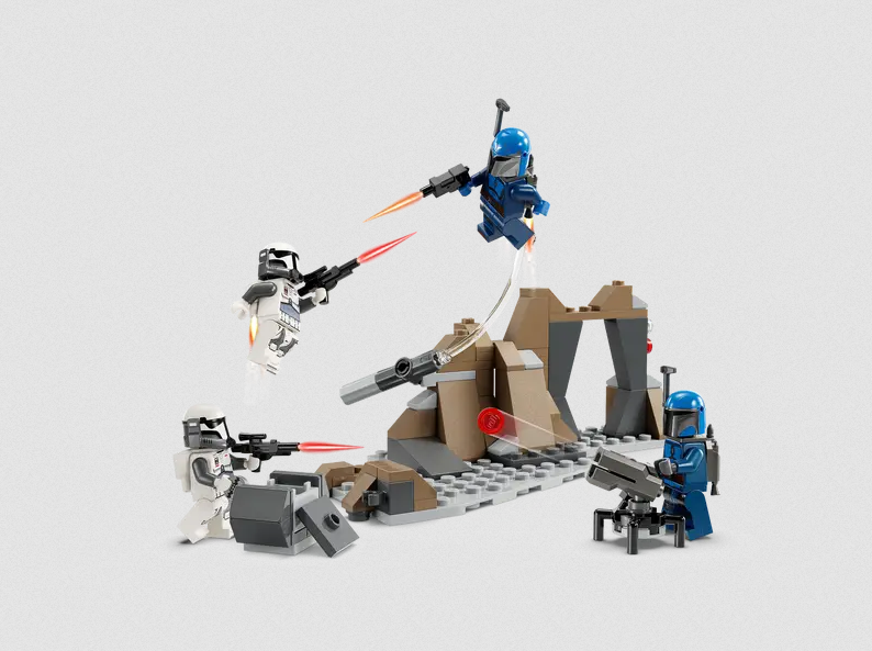 Lego Lego 75373 Star Wars - Ensemble de combat L’embuscade sur Mandalore™
