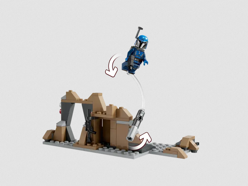 Lego Lego 75373 Star Wars - Ensemble de combat L’embuscade sur Mandalore™