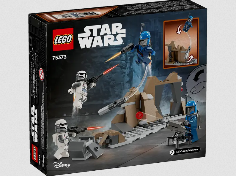 Lego Lego 75373 Star Wars - Ensemble de combat L’embuscade sur Mandalore™