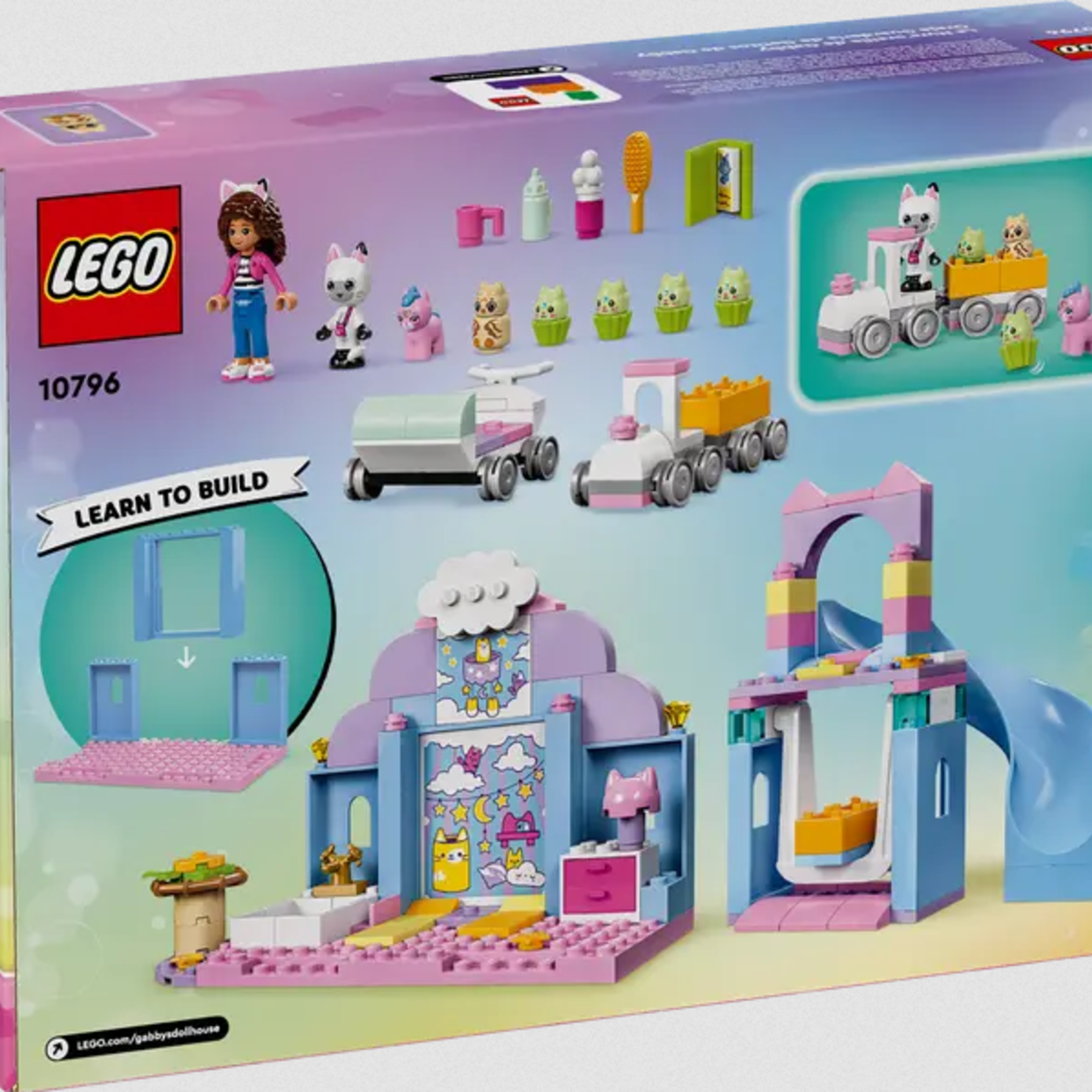 Lego Lego 10796 Gabby's Dollhouse - La Nurs'oreille de Gabby