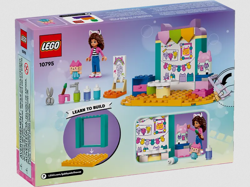 Lego Lego 10795 Gabby's Dollhouse - Bricolage avec Bébé Boîte