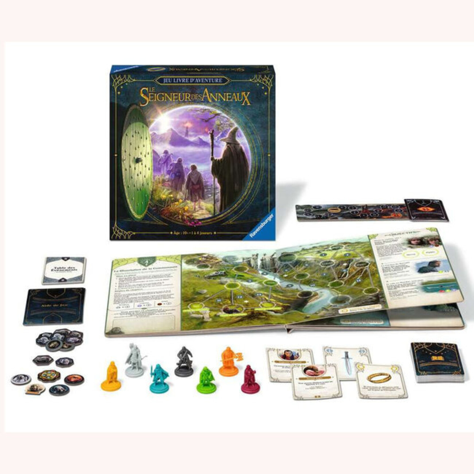 Ravensburger Ravens Jeu Livre d'Aventure: Le Seigneur des Anneaux